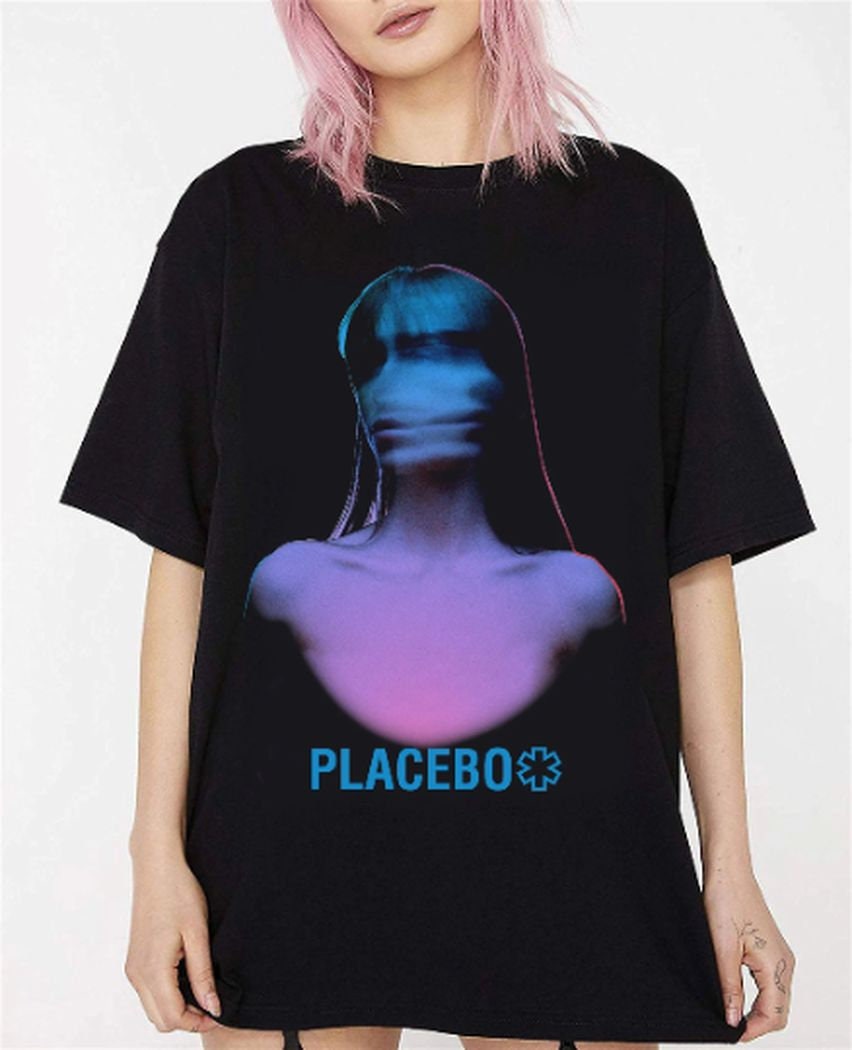 Discover Placebo Musik Rockband Albumcover T-Shirt