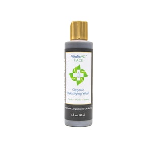 VitaliaMD KlerActiv ™ DIRT sabonete facial desintoxicante orgânico 6 onças.