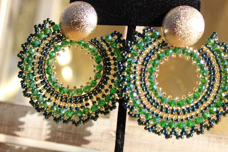 Aretes Colombianos Woven Dangle Fashion Earrings Gift for her