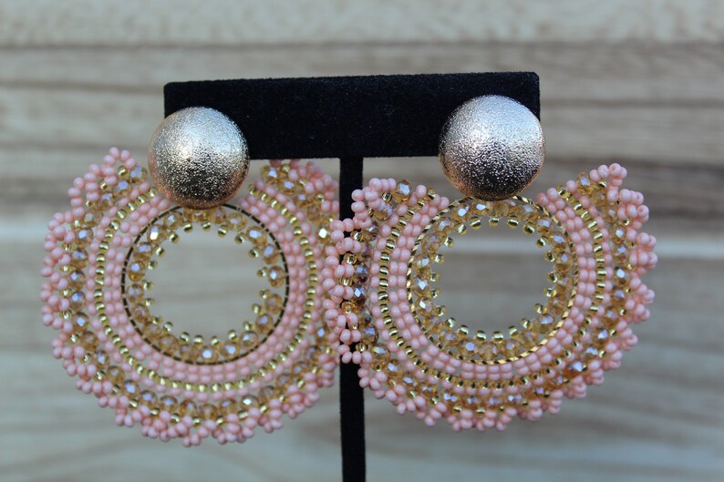 Aretes Colombianos Woven Dangle Fashion Earrings Gift for her
