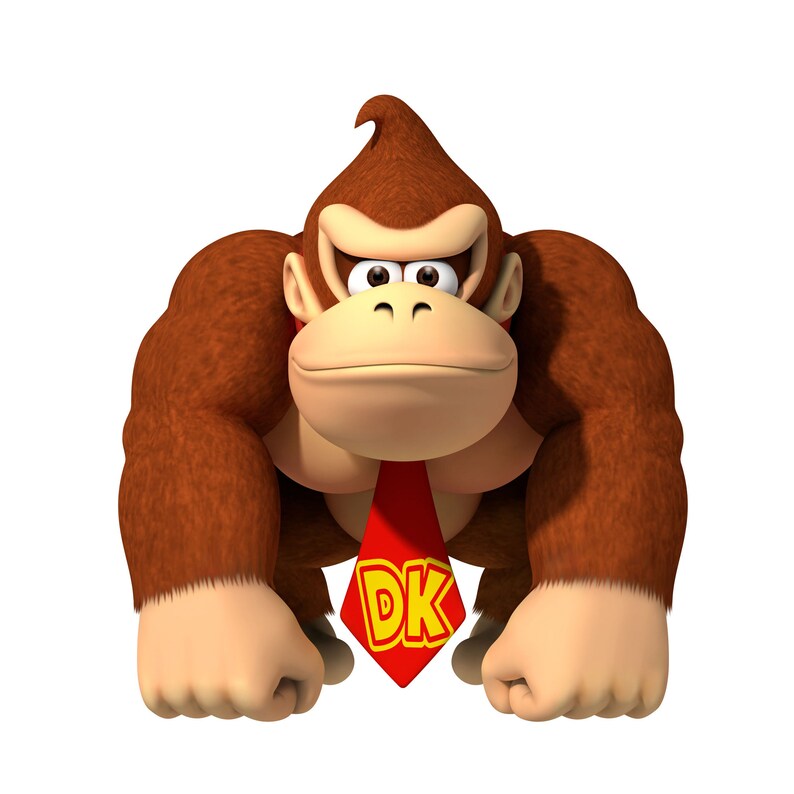 Gaming Donkey Kong Home Crafts Poster Picture Decal Wall Art Etsy