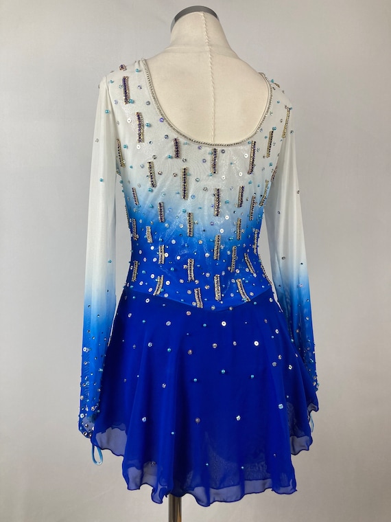 Buy Blue Ice Figure Skating Dress: Rain Drop Embellishments, Adult
