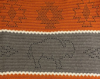 Buffalo Baby Crochet Afghan PATTERN