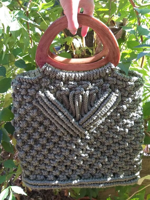 macrame bag etsy