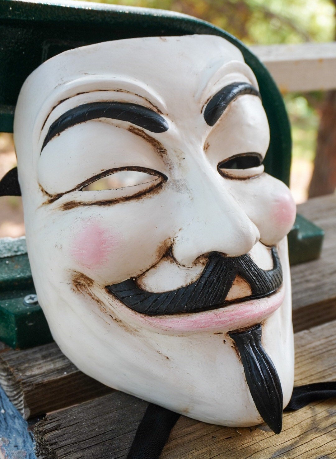 Guy Fawkes V for Vendetta Mask the Original Venetian Style - Etsy