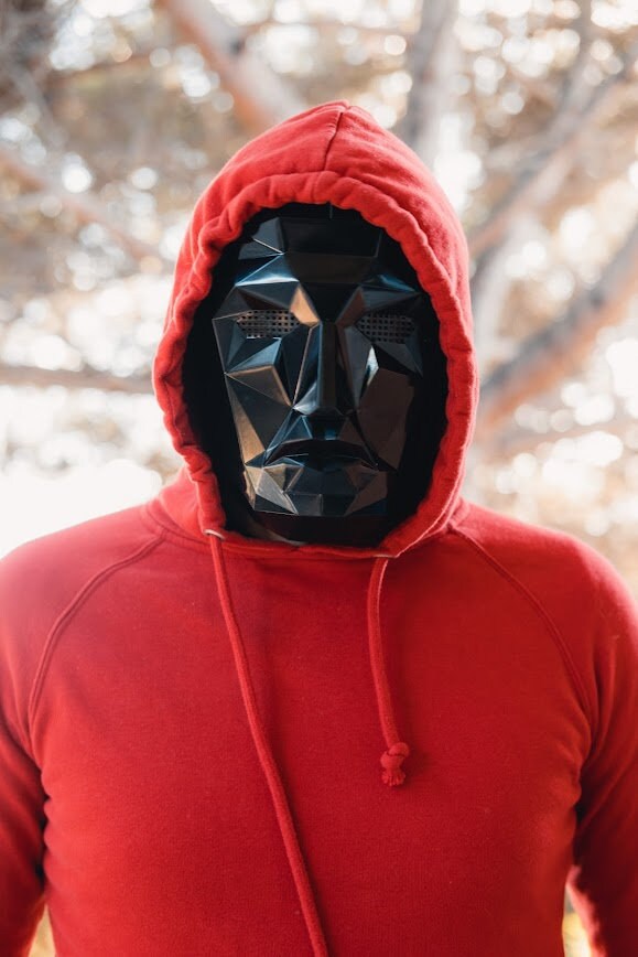 Authentic Squid Game Mask, Unique Artifact Inspired by the Game World. Detailed Design, for Squid Fans.