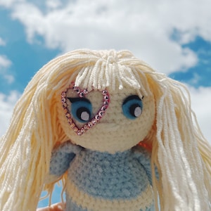 Taylor Swift Lover Plush Crochet Doll // Heart Popstar Valentines Swiftie  Plushie