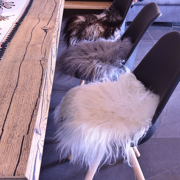 Stool Cover | Sheepskin Stool Cover | Chairl Cover | Furry Stool | Scandinavian Decor | Seat Pad | Chair Pad,  Sale Black Friday