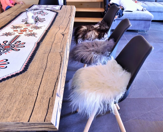 Sheepskin stool online cover