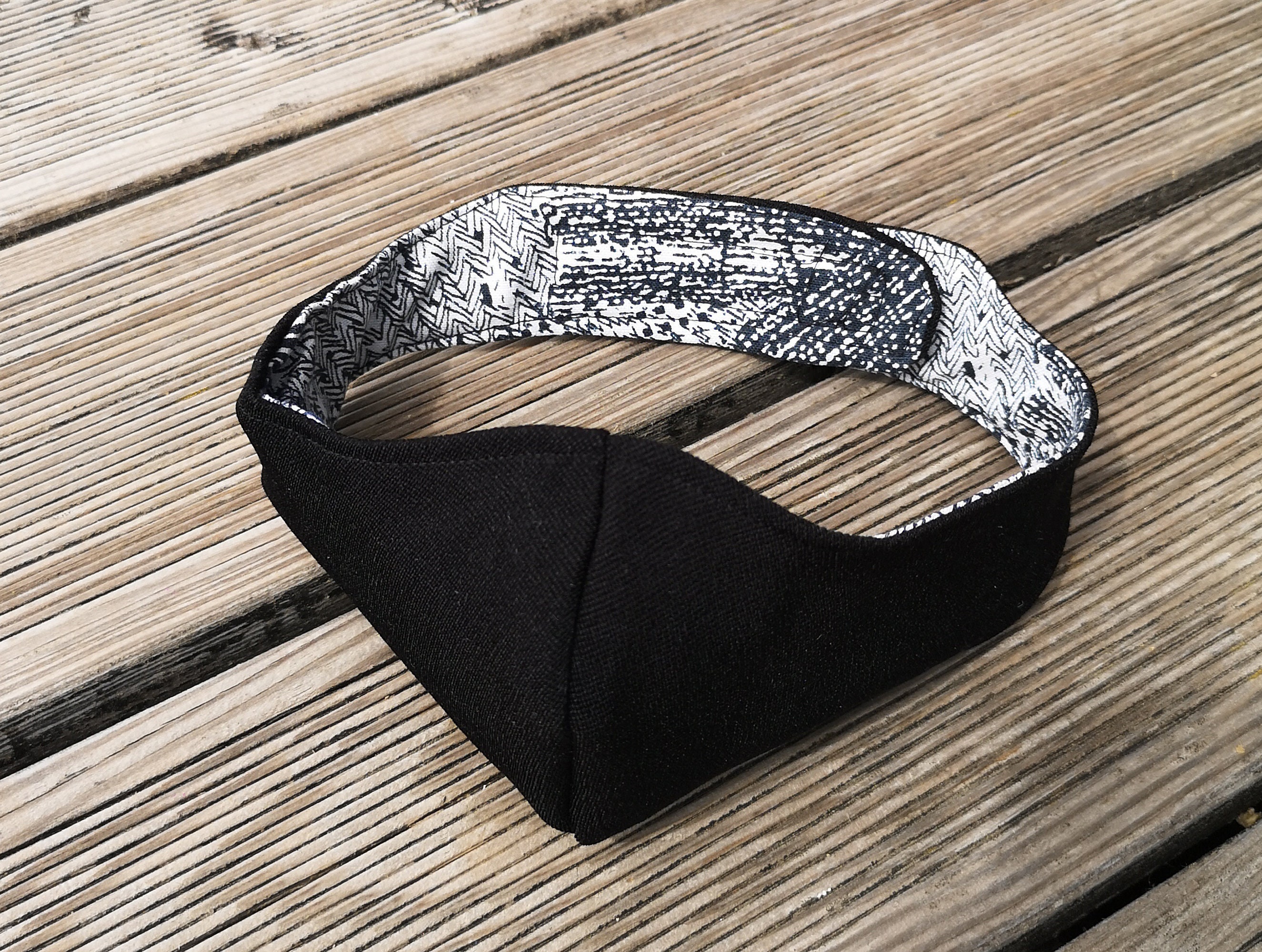 Velp-fastened protective mask, black, sizes, colors