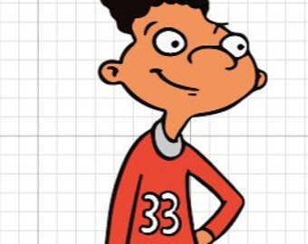 Hey Arnold Gerald Svg - Etsy