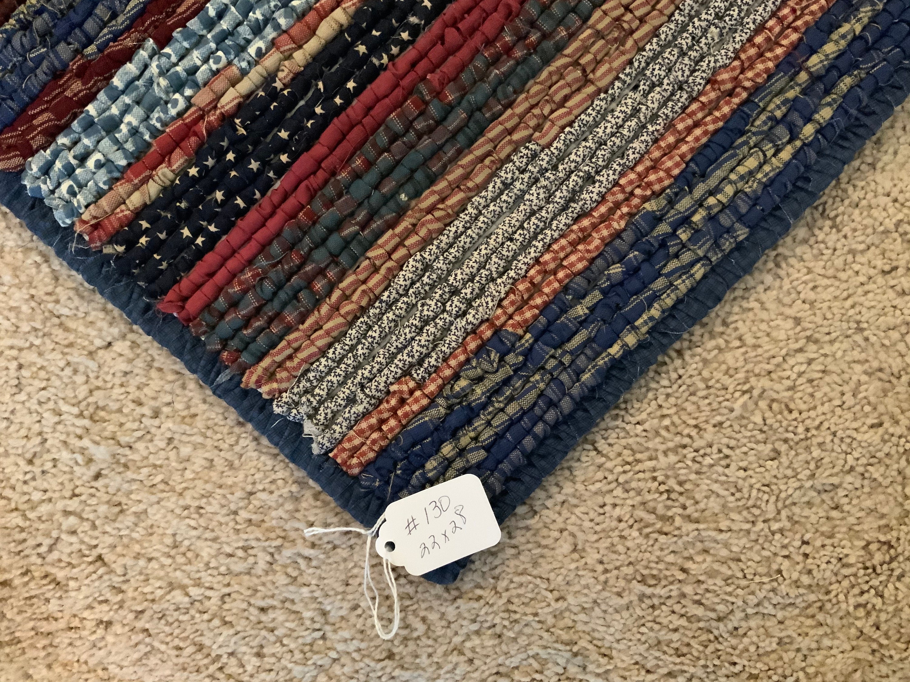 Locker Hooked Rug 130 Etsy