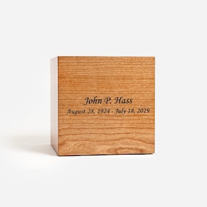 Simple Urn - Cherry