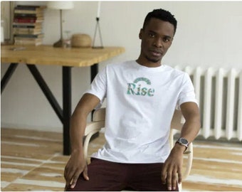 Rise African Print Short-Sleeve Unisex T-Shirt
