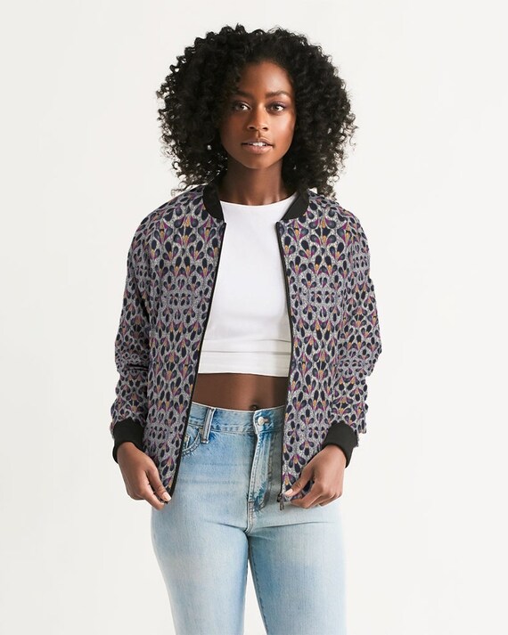 Feather store jacket women
