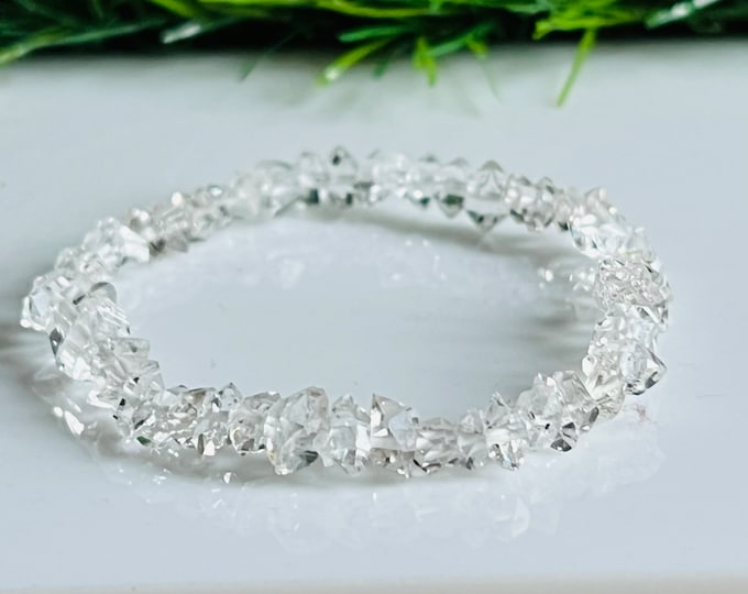 Herkimer Diamond Bracelet, Herkimer Diamond Jewelry Etsy