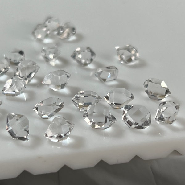 Herkimer Diamond, 6 pcs herkimer diamond crystals