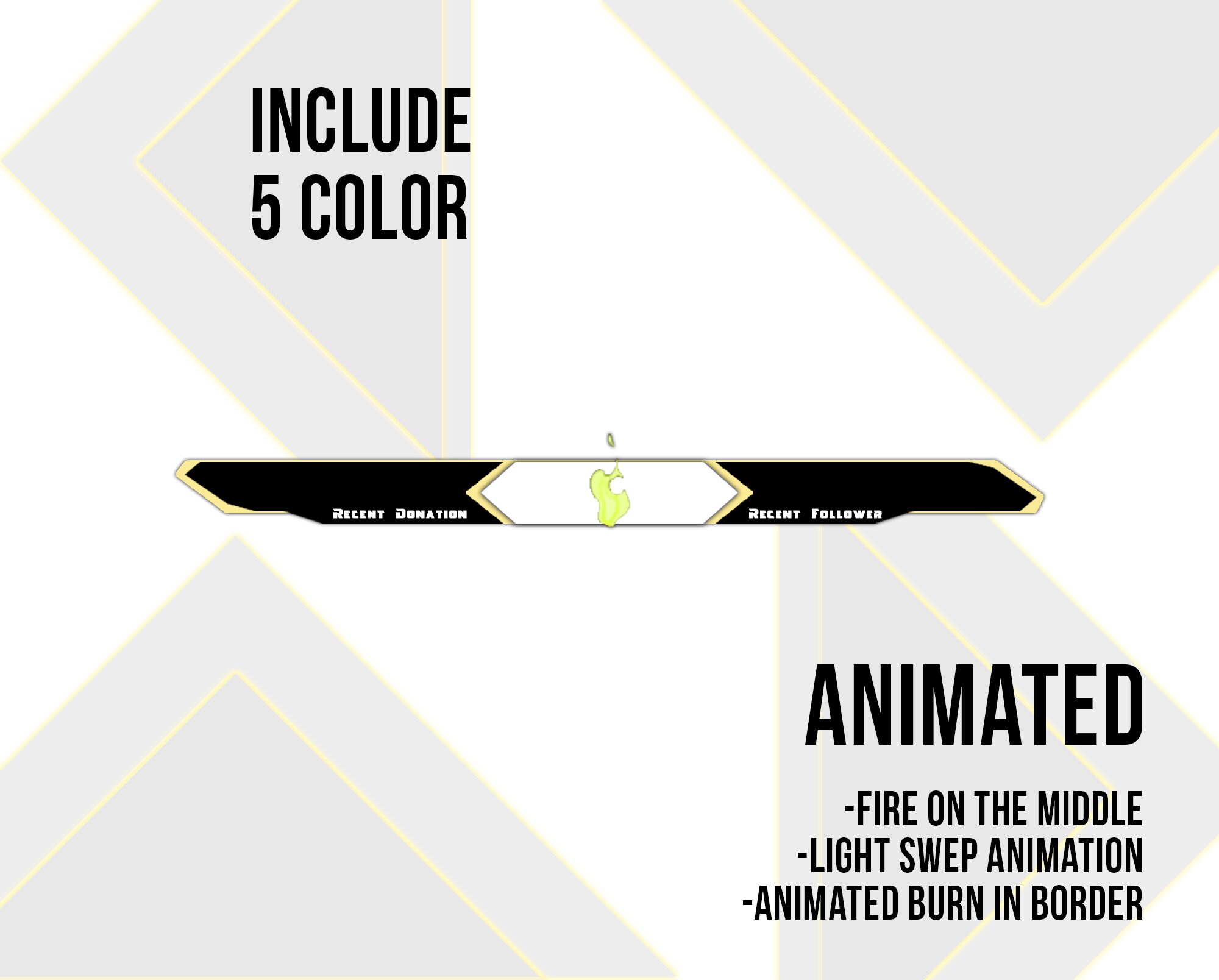 Simple and Minimalist TOP BAR overlay Animation | Etsy
