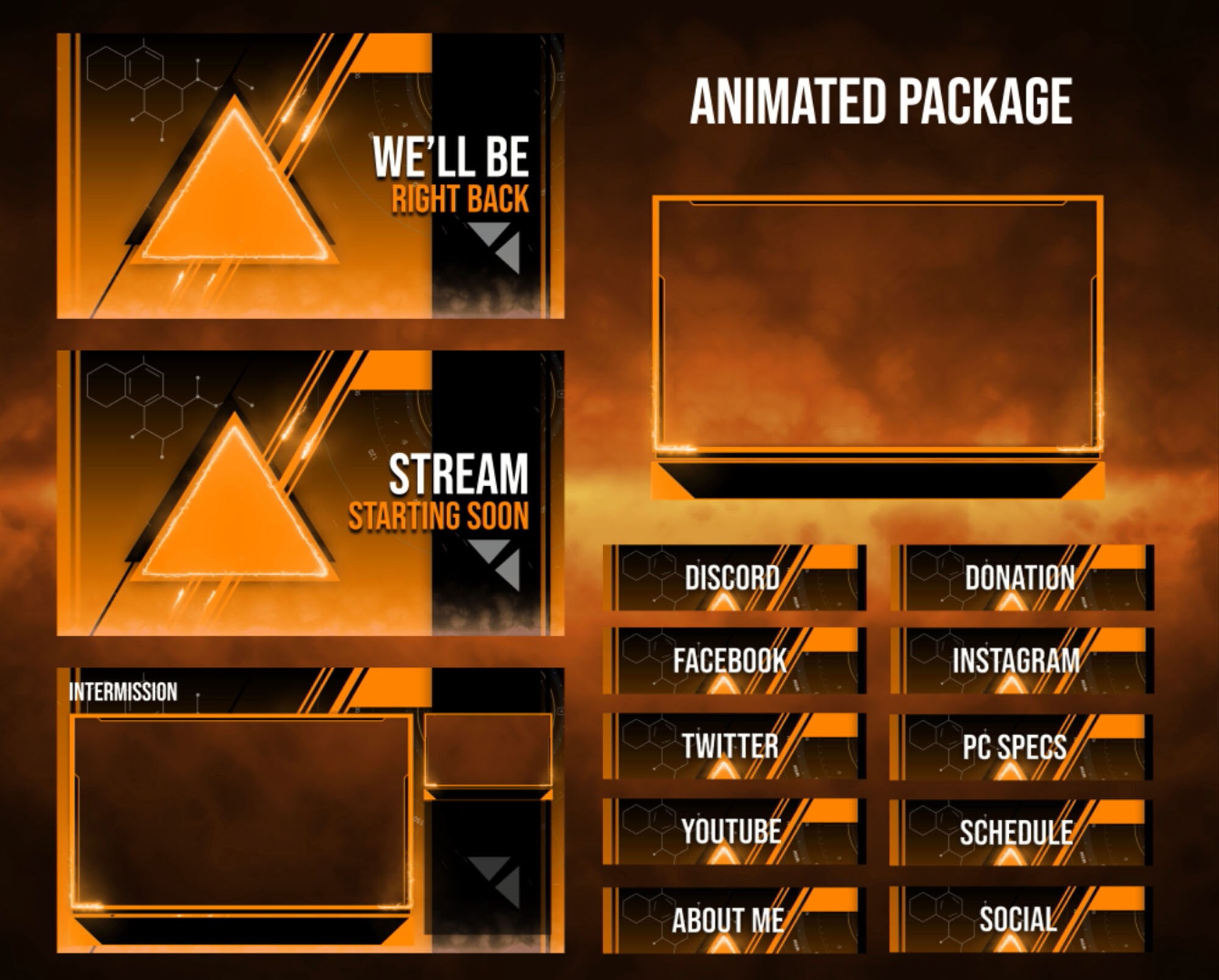 Twitch Overlays Animated Package Ready to Use triangle - Etsy Twitch Overlays Animated Package Ready to Use triangle - Etsy