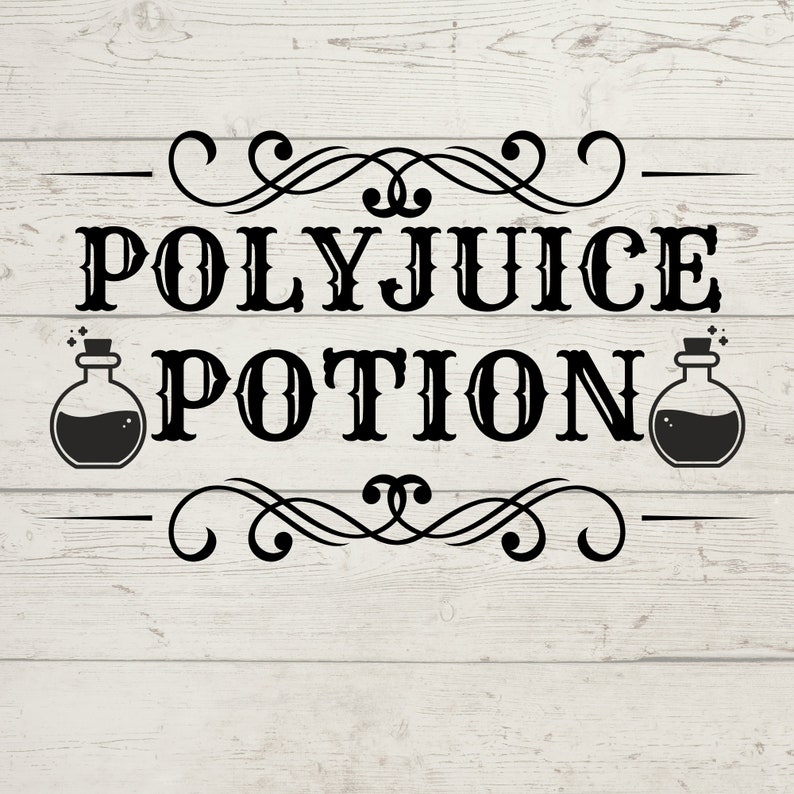Polyjuice Potion SVG Magic Potion SVG Cricut svg Files for | Etsy