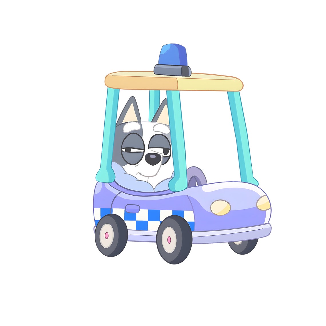 Muffin Tired in Car Bluey Funny Png Instant Download Png Etsy