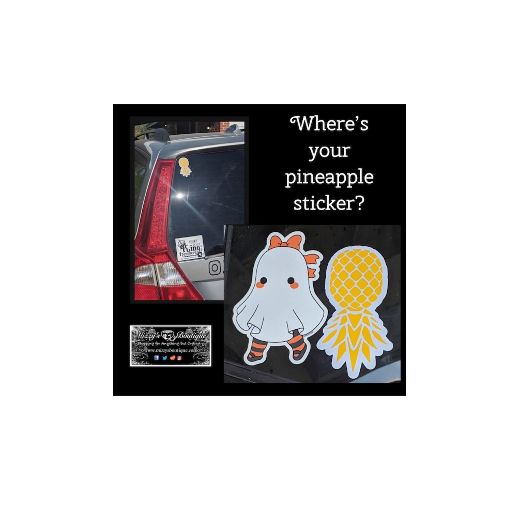 Swingers Pineapple Pineapple Swingers Stickers Bumper Etsy UK