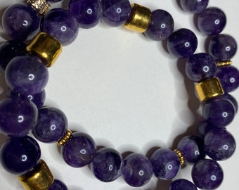 Amethyst Gemstone Bracelets