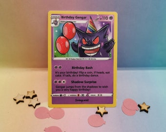 Ultra Rare* Shiny Mega Gengar Ex, Hobbies & Toys, Toys & Games on