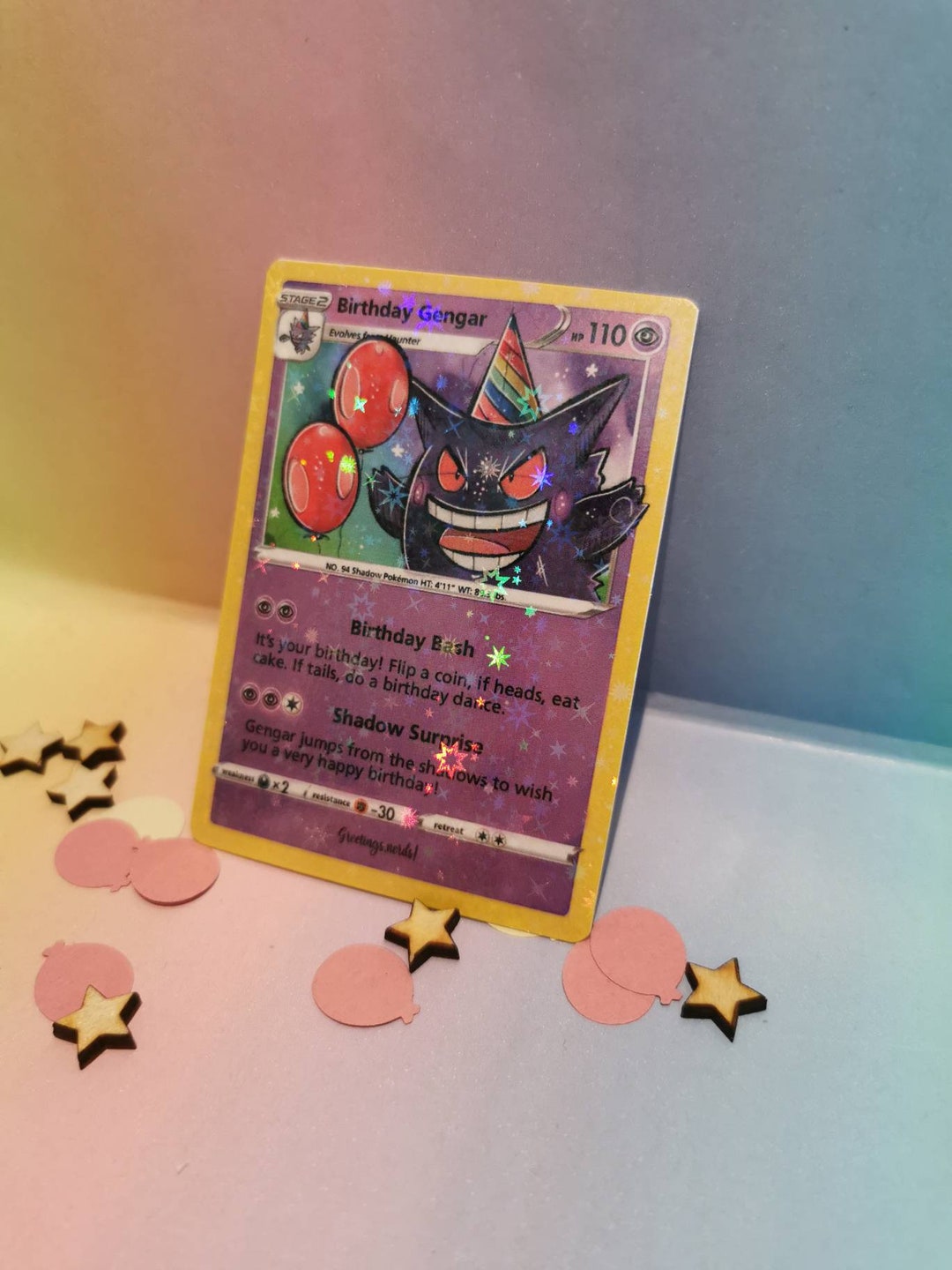 Pokemon Shiny Gengar Registered Or 30 Days Trade