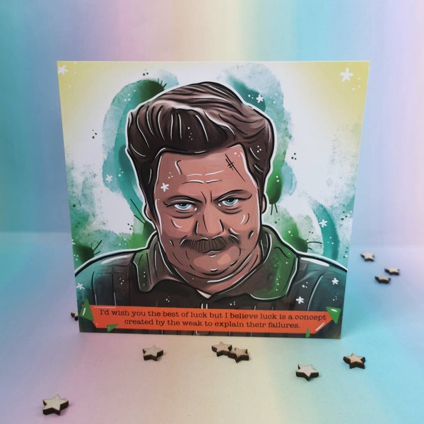 Printable Ron Swanson Birthday Card Etsy printable-ron-swanson-birthday-card-etsy