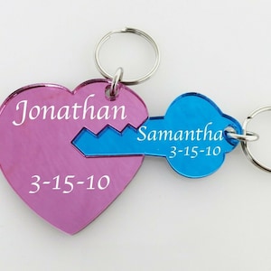 Personalized Heart Photo Key Holder - Best Gifts For Men And Women