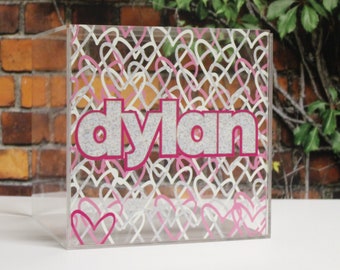 Custom Gift Box. Card Box, Gift Box for Checks and Envelopes, Acrylic Gift Box Bar Bat Mitzvahs, Sweet 16
