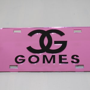 Aangepaste logo nummerplaat - Auto Tag - Vanity Kentekenplaat Frame - Uw logo, maak uw eigen