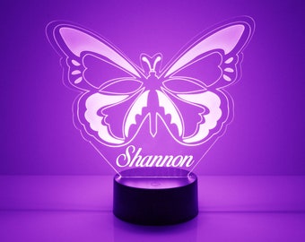 butterfly night light projector