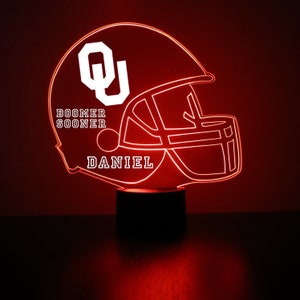 Top Of The World Oklahoma Sooners Team Color Fitted Hat