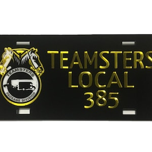 Custom Logo License Plate - Auto Tag - Vanity License Plate Frame - Your Logo, Create Your Own