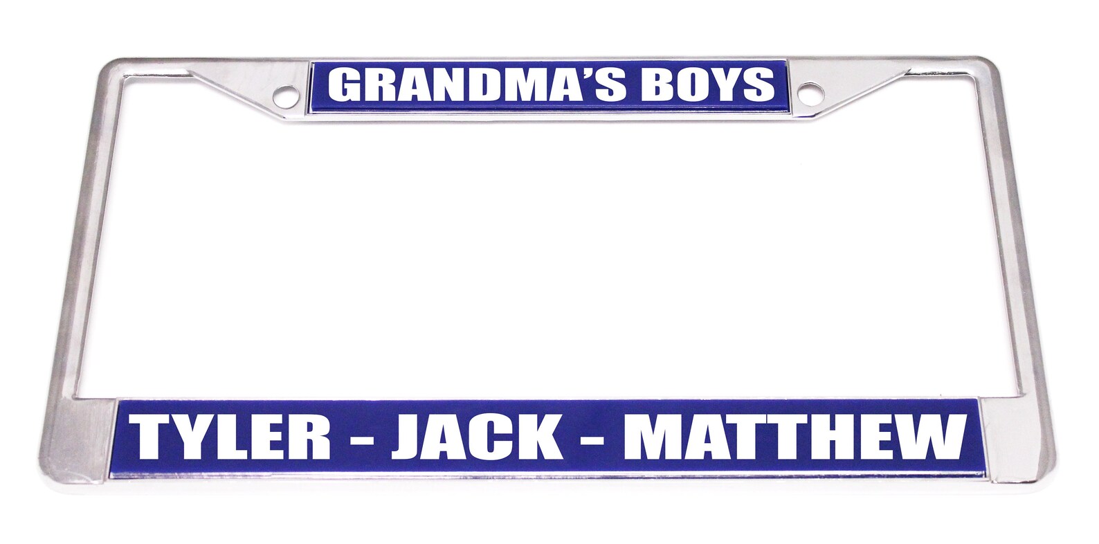 Custom Made License Plate Frame Vanity License Plate Frame Etsy