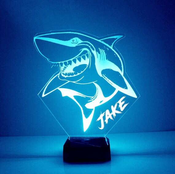 Shark led cheap night light