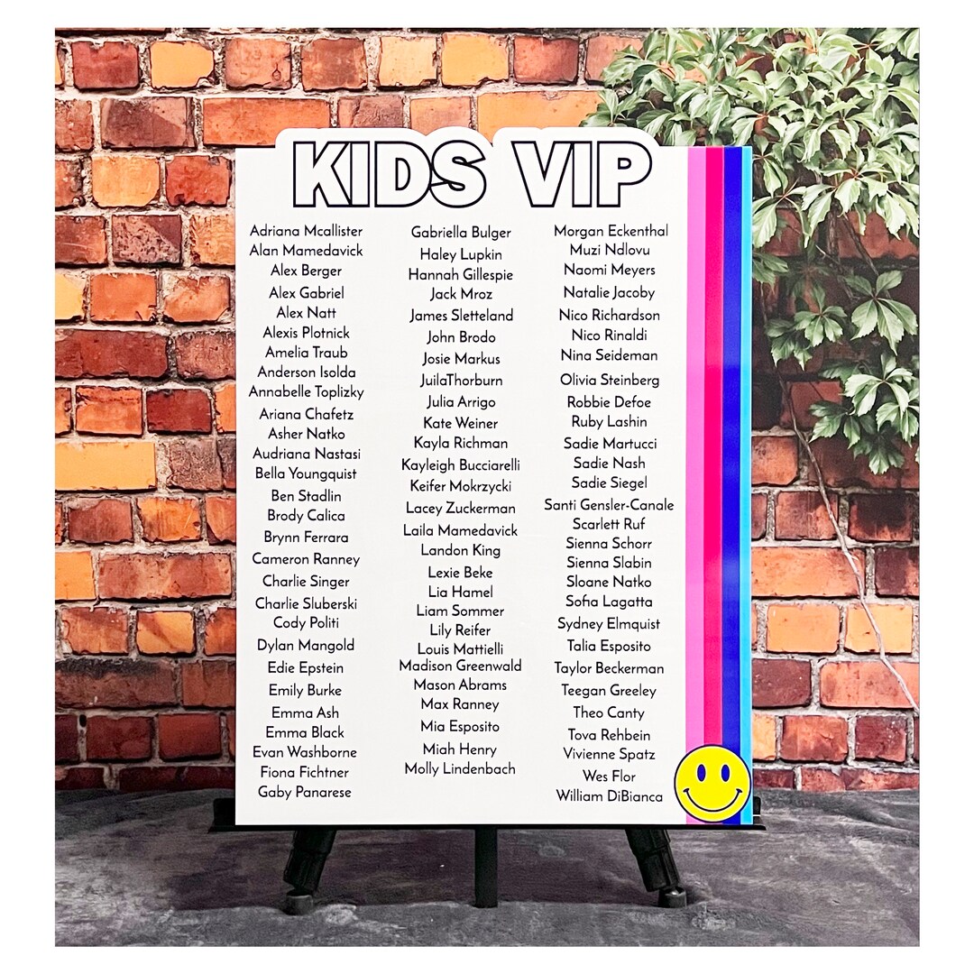 Custom Made Acrylic Seating Chart, Wedding Seating Chart, Find Your ...