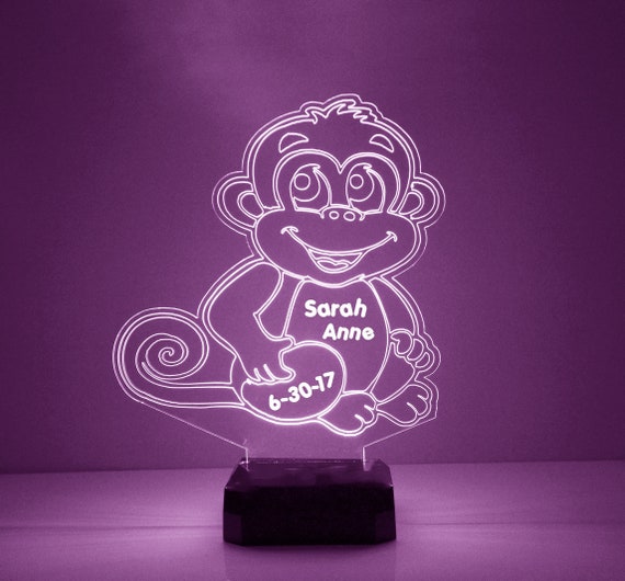Monkey led lamp deals