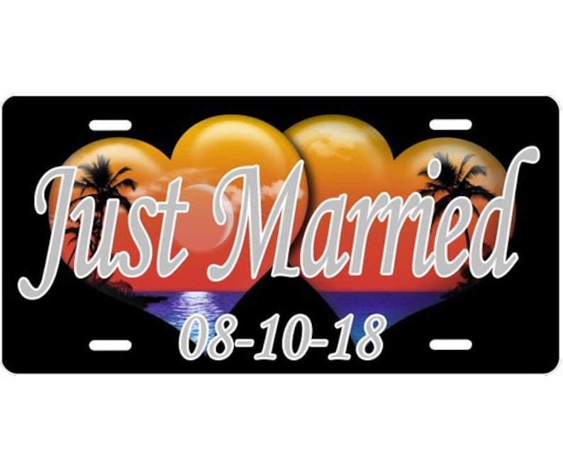 Vanity License Plate Auto Tag Create Your Own Names Etsy