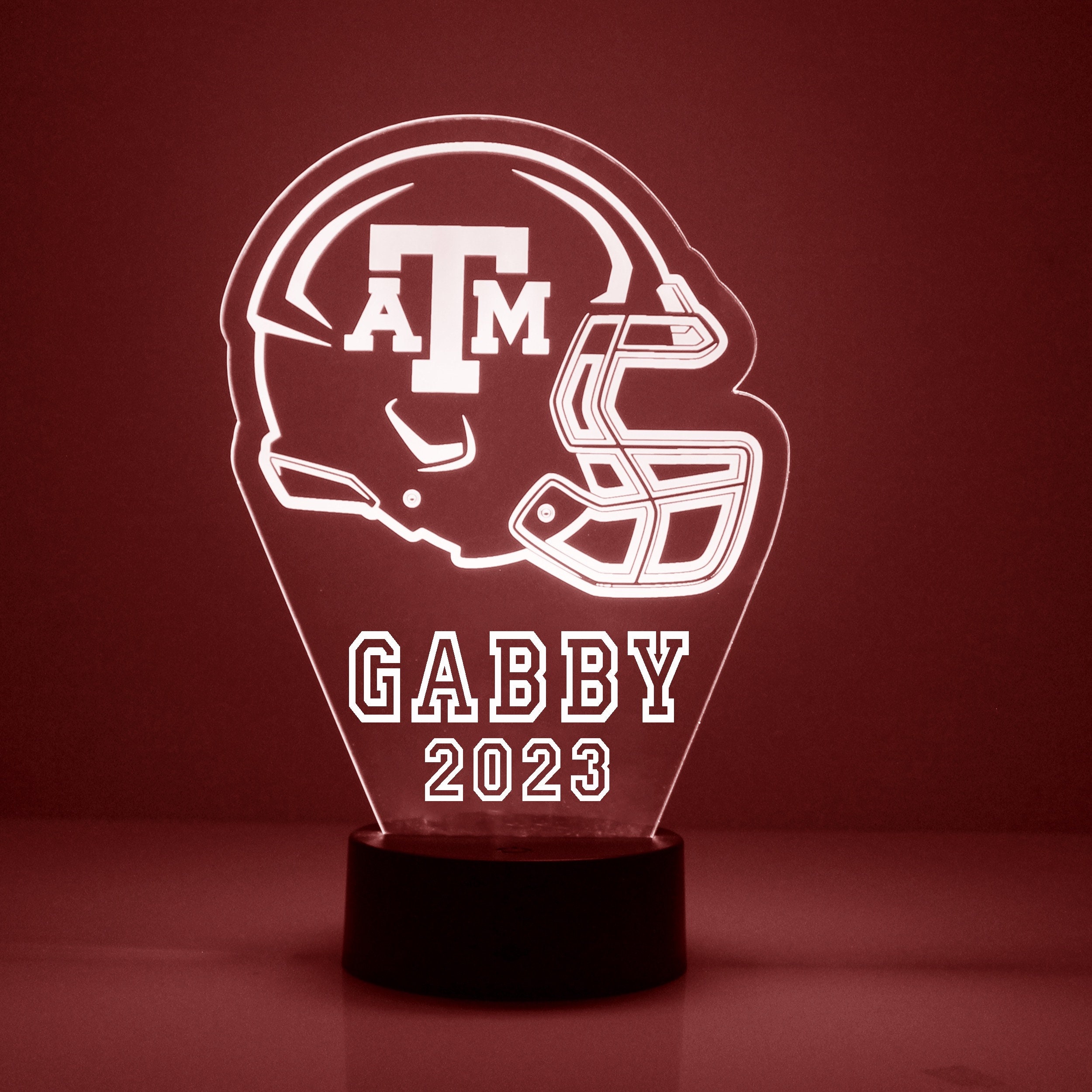 alabama football helmet lamp Army Black Knights LED Light Sports Fan – mirror magic store kids room Alabama String Lights