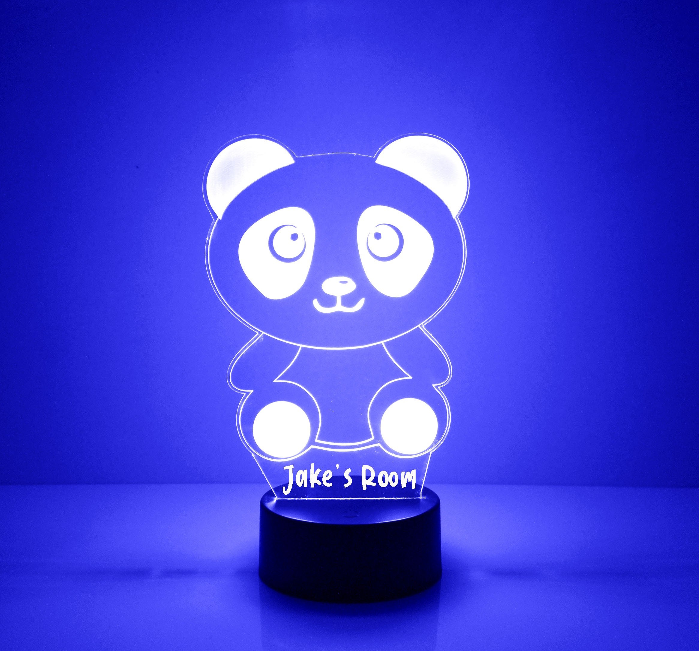 Pandasch Cadeau Anniversaire Fille - Veilleuse En Acrylique Personnalisé,  Meilleurs Cadeaux pour Fille 12 18 20 30 Ans : : Luminaires et  Éclairage