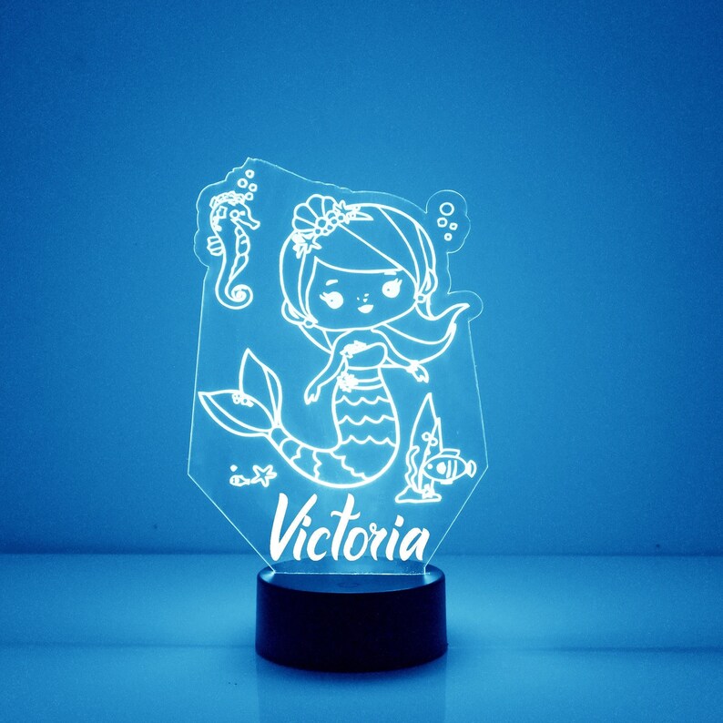 Mermaid Night Light