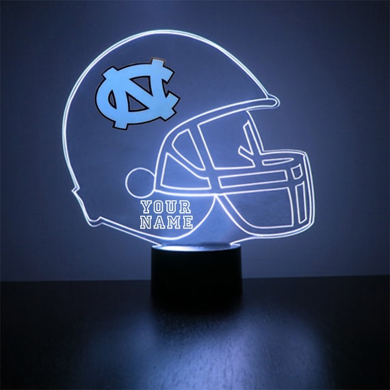 North Carolina Tar Heels, Personalized Sports Fan Lamp, College Football,  Engraved, Fan Gift, OFFICIALLY LICENSED Collegiate Product - Etsy