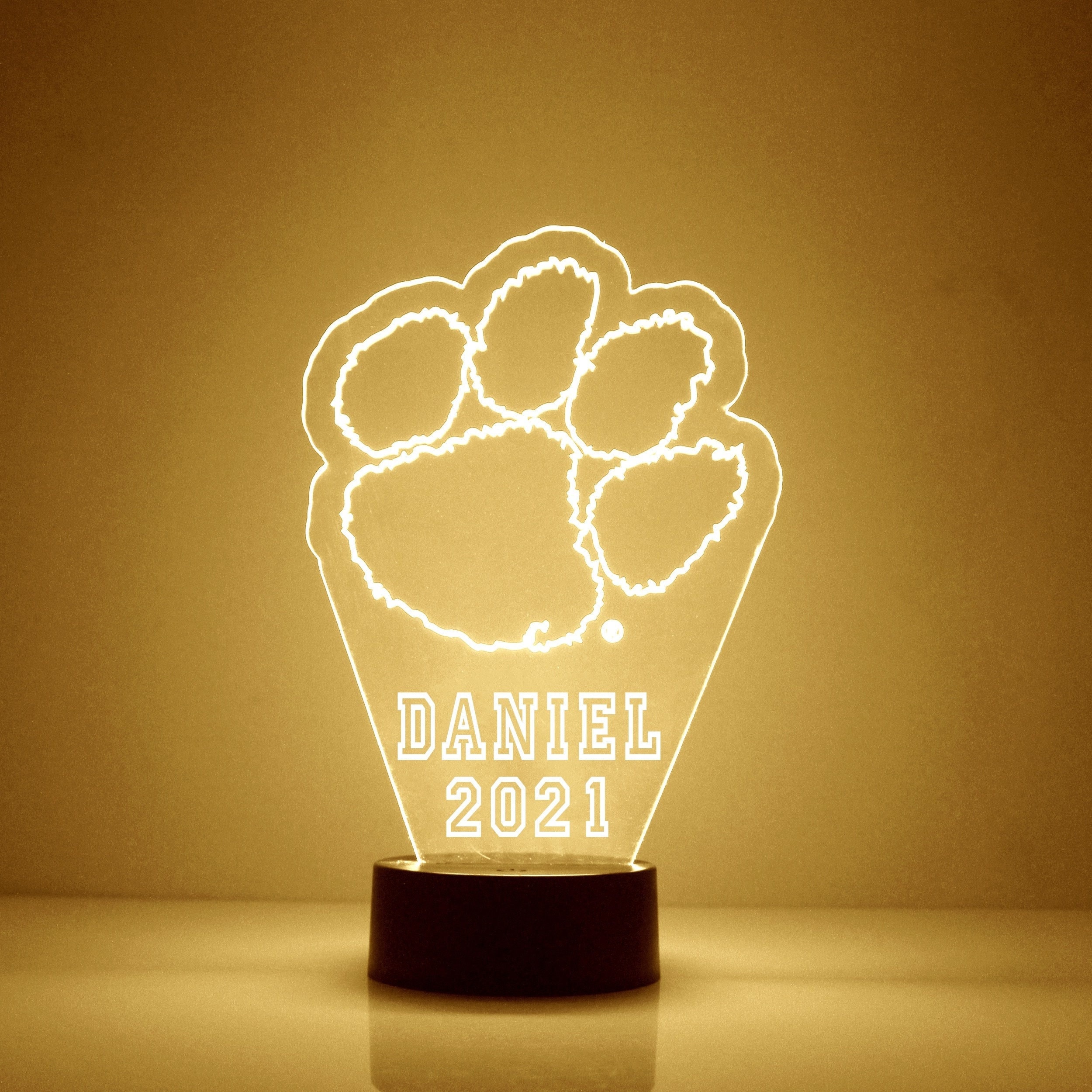 clemson football helmet lamp NCAA Hover Pegasus Sports Celebrate your Clemson University spirit all year round with this versatile Clemson Wreath/Helmet Burlee Clemson Tigers Neon Helmet Desk