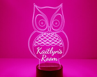 Uil nachtlampje voor een veilige knusse kinderkamer. - Babywinkel De Babykraam Bio en Logisch