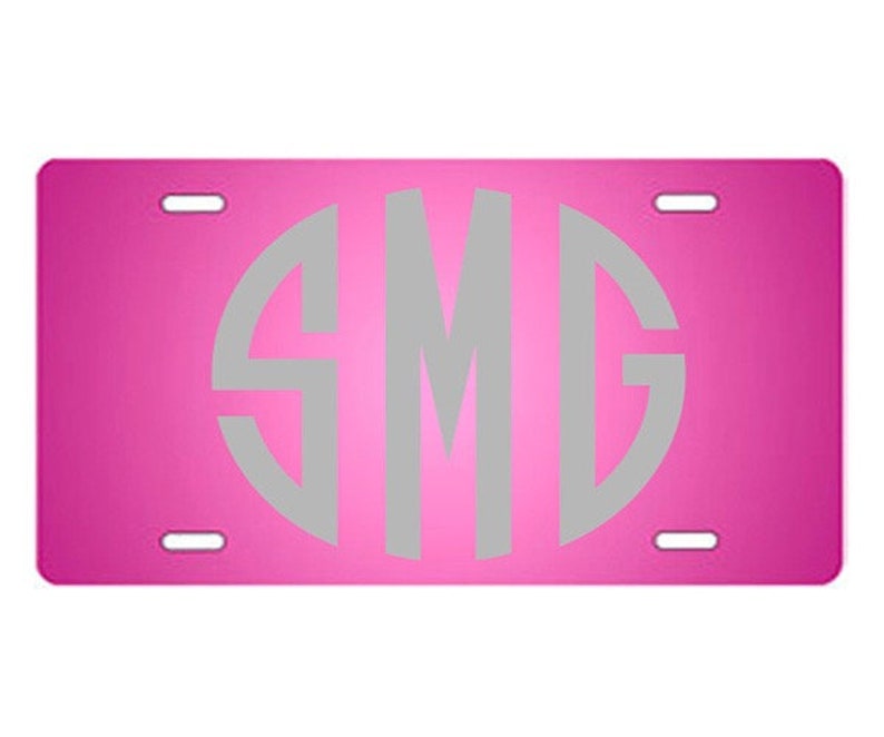 Vanity License Plate Auto Tag Create Your Own Names Etsy