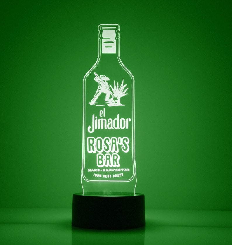 Bar Signs Man Cave Custom Made Light Up Personalized Free Etsy