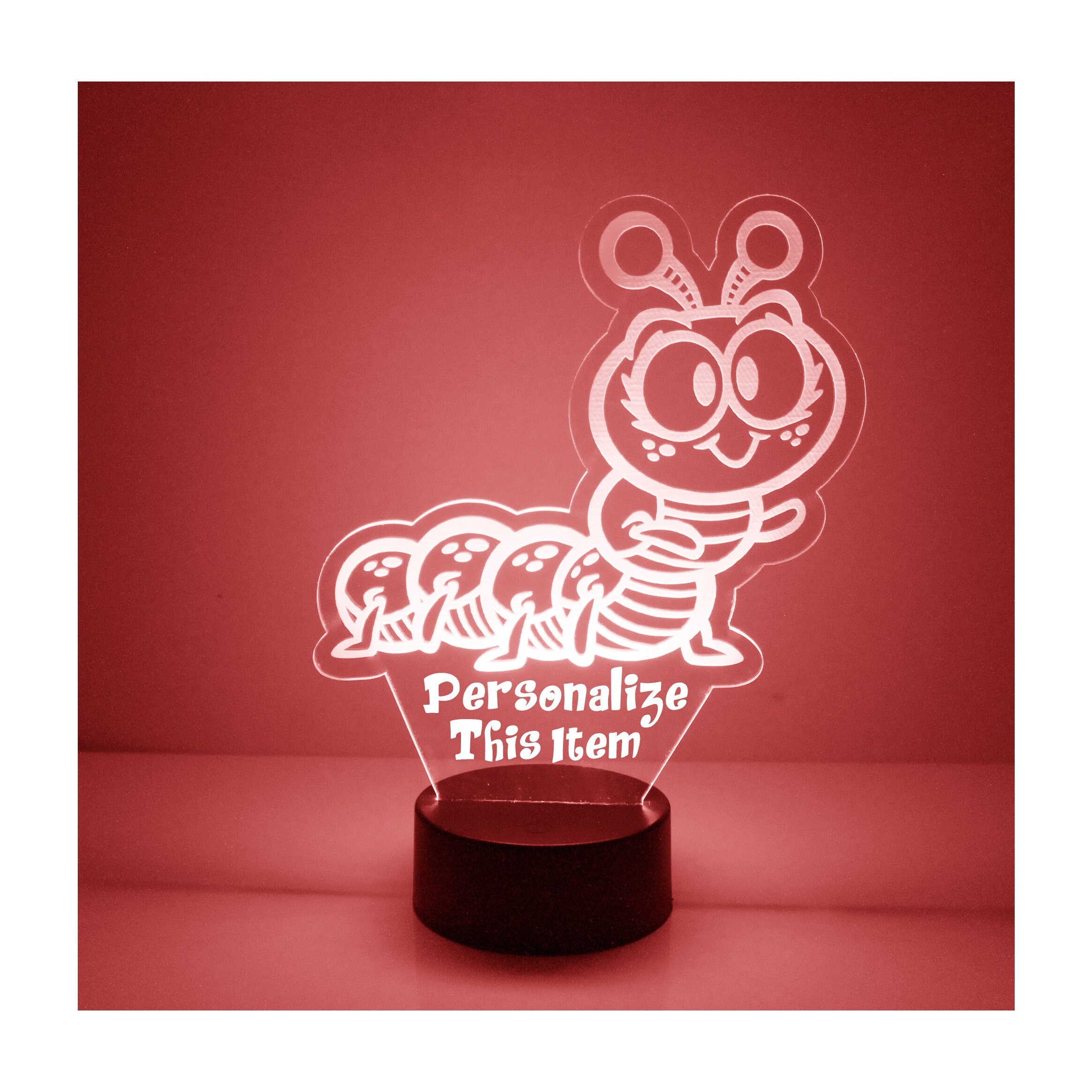 Caterpillar night light deals